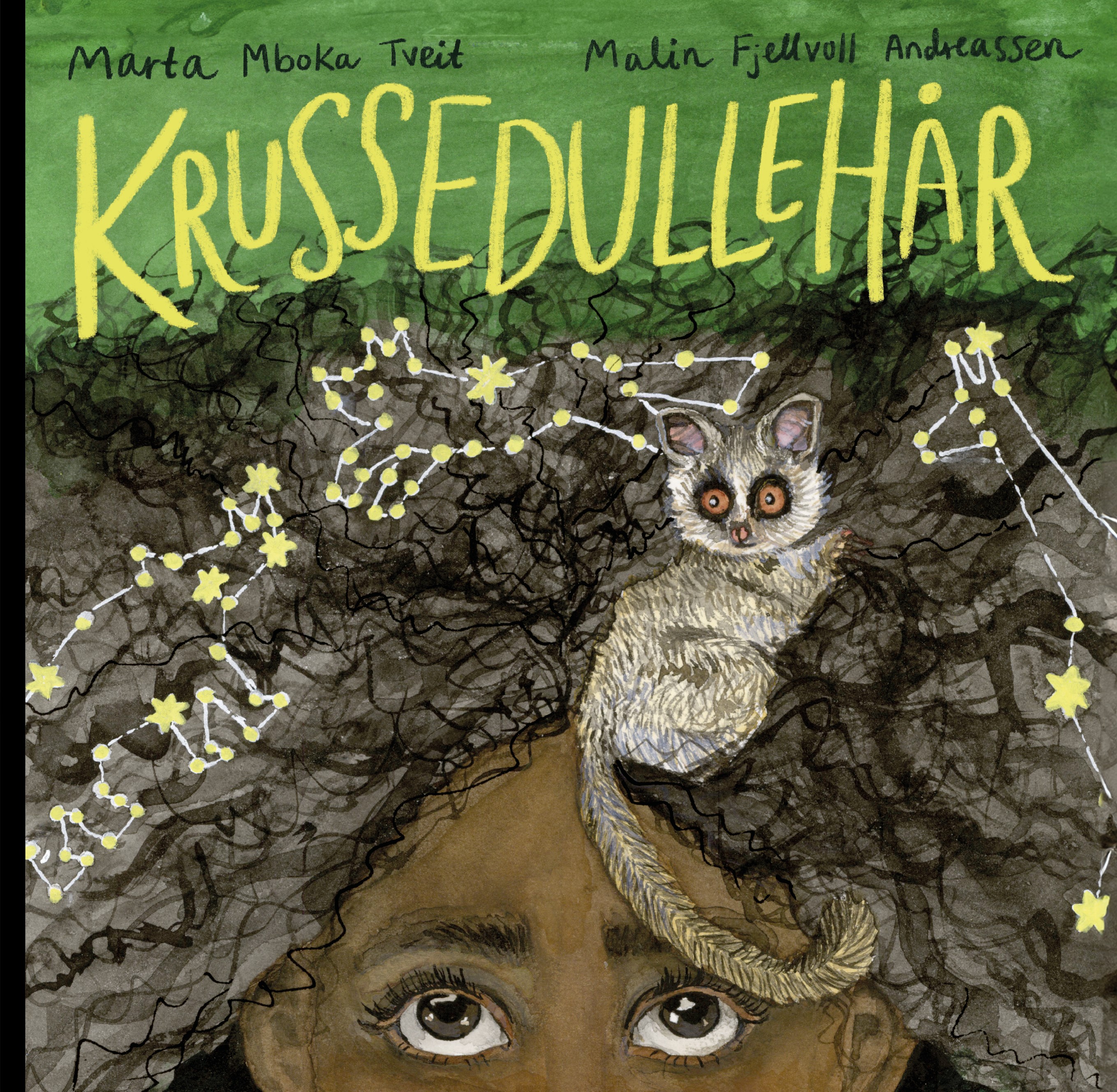 Cover til Krussedullehår av Marta Mboka Tveit